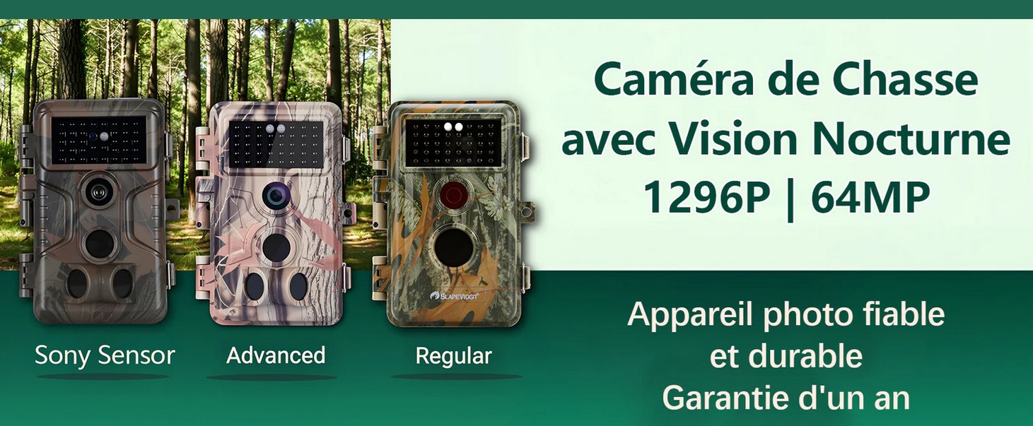 Blaze video caméras de chasse