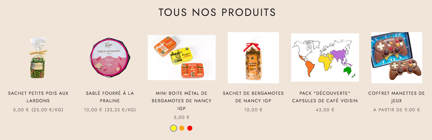 La confiserie des arcades infos produits