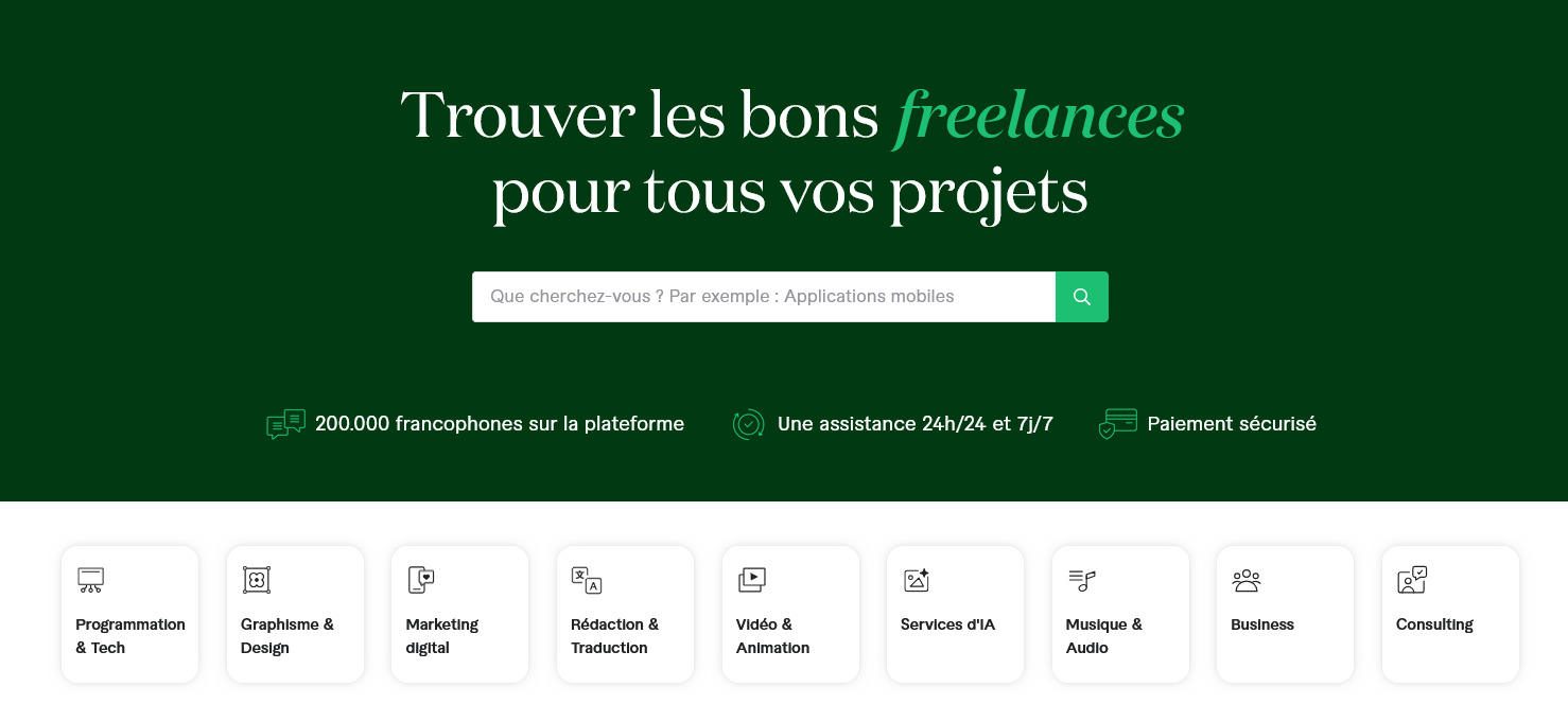 fiverr france infos en ligne