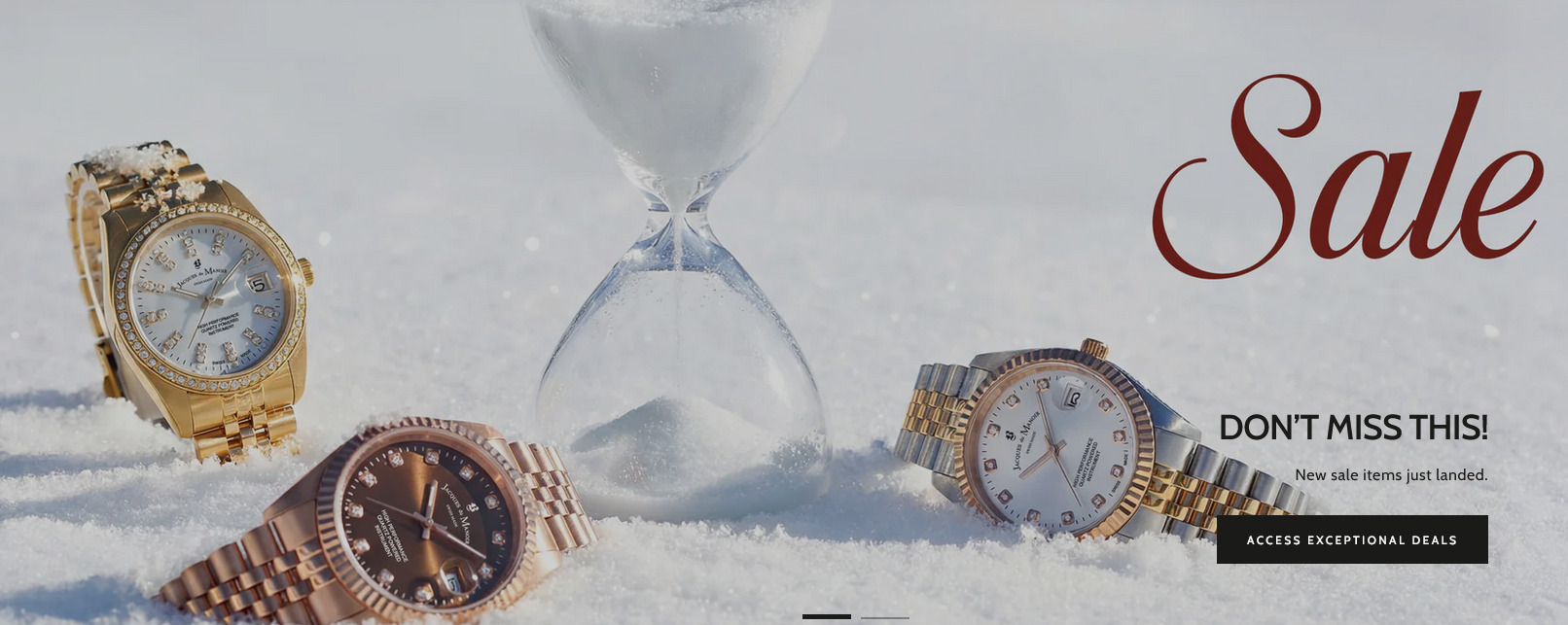 Jacques du Manoir GLOBAL montres