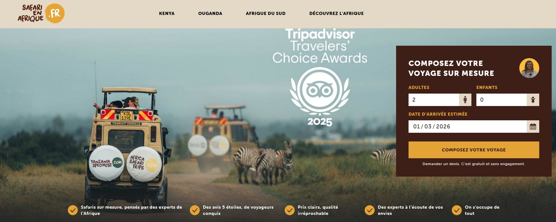 safari en afrique infos